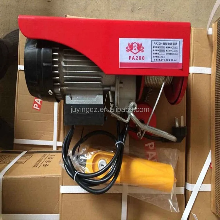 Light Duty Pa250 220 Volt 110 Volt Electric Winch 220v 110v Buy 220v