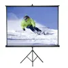 Adjustable Projector Screen 100 Inch 4:3 Tripod Standing Projection Screen Material Matt White