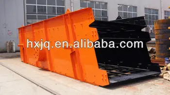 High efficiency stone vibrating screen with eccentric shaft vibation exciter