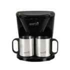 Professional American double cup coffee machine voltage 110V~240V 1.2L coffee machine