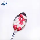 For Drug Pink And White Empty Gel Capsule