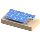 High Quality Pv Ground Support Brackets Aluminium Solar Panel Mounting Structures