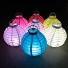 Wedding Decorative Battery Operated Led Light Chinese Paper Lanterns