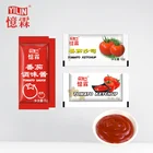 natural and healthy tomato ketchup sachet