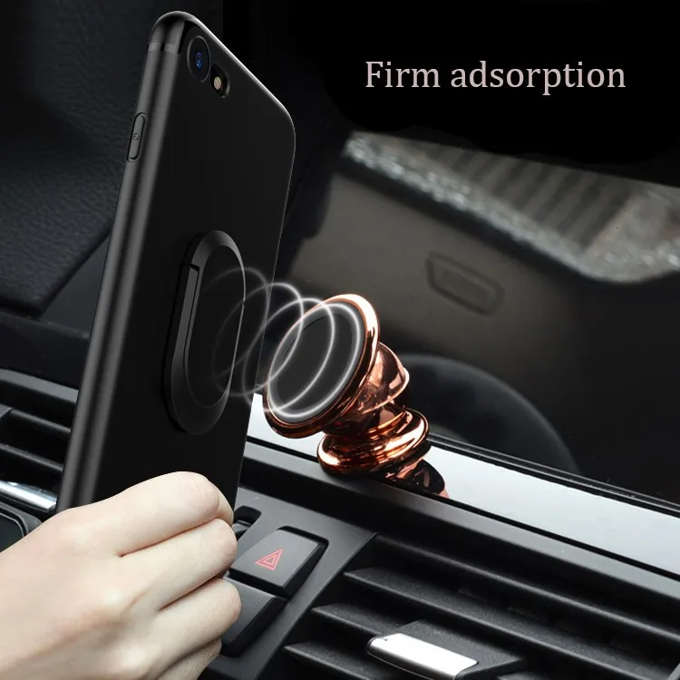iPhone 7 case ring holder Firm adsorption