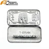 1 oz 1 gram real Panda .999 fine pure silver bar bullion