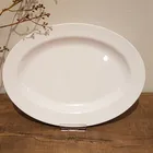 Hot sale melamine oval plate sets buffet melamine dinnerware food serving oval plate