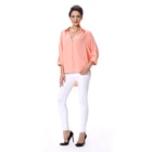 Neswest Formal Long Sleeve Tops White Formal Office Women Blouse Top