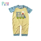 newborn baby wear clothes toddler boys clothing cute applique wholesale kids boy romper