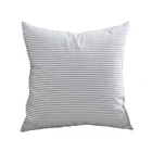 Bed Decor Cotton Throw Pillow Printed Decorative Pillow Covers With Hidden Zipper