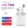 New 2019 i12 tws Wireless Bluetooth 5.0 Earphone TWS i12 Touch Control Earbuds POP-UP touch sensor control volume