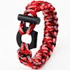 China Mainland Suppliers Casual Pleasantly Adventure Camping Travelling 550 Paracord Survival Bracelet With Fire Starter