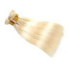 Wholesale 613 Cuticle Aligned Brazilian Hair Weave Blonde Straight Virgin Human Hair Extension