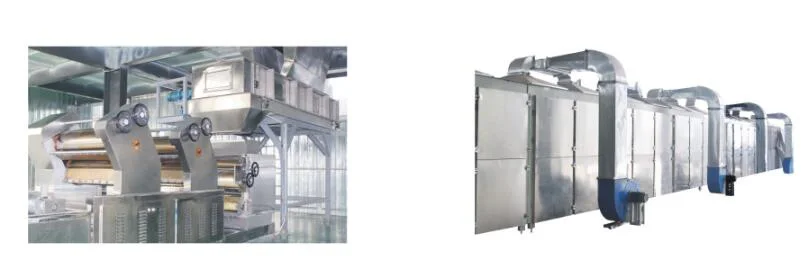 fully automatic Continuous Instant Noodle Machine/ Dried Noodle Production Line