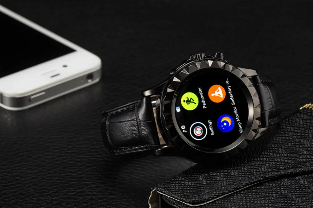 LF08 Bluetooth Smart Watch Fashion Wrist Smartwatch Heart Rate Thermometer UV Measurement for IOS Android Phone Mate