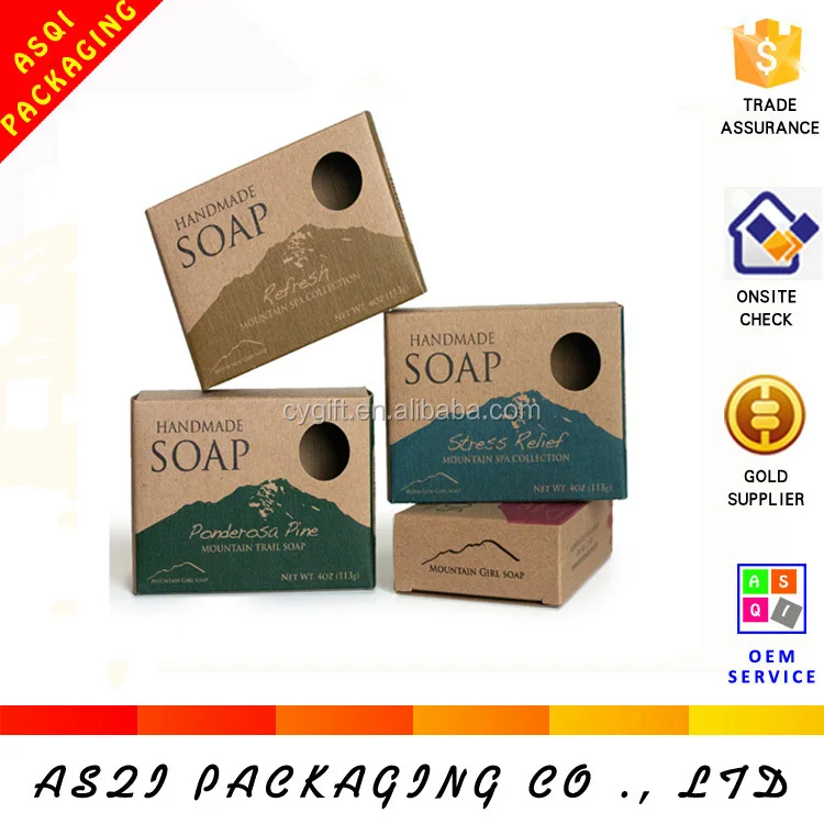china reasonable price custom round window handmade soap paper