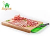 Kitchen Serving Personalize Bamboo Wood Cutting Chopping Board With Prep Tray