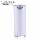 Yuyao white cosmetic packaging body care product cream empty bottles