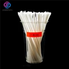 Newest material biodegradable plastic drinking compostable PLA polylactide straight straw bubble tea straw