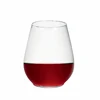 wholesale 5oz wine tumbler stemless plastic wine glass set