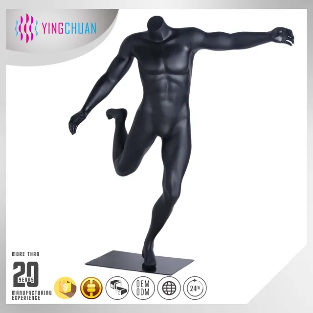 Football mannequin male headless sport mannequin