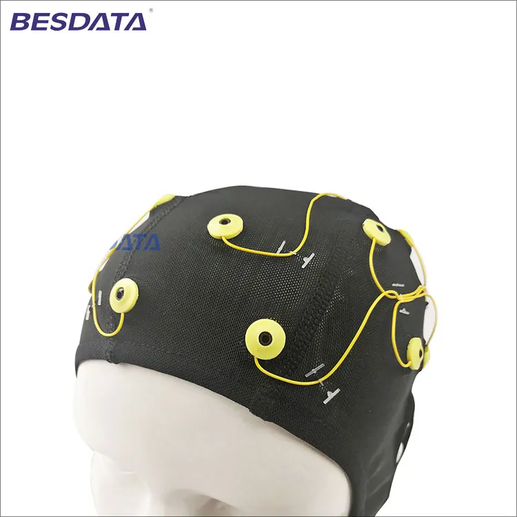 EGC010 20 32 and 64 channel EEG electrode cap neurofeedback sensor caps