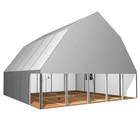 Easy to install air conditional system wedding party tent sale by Guangdong tent factory