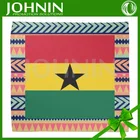 OEM Chinese factory screen printing directly sales T/C material ghana flag bandana new
