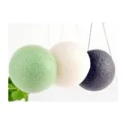 Hot sale High Quality Organic Konjac Sponge Customized Logo and Package Face Clean Sponge Soft Dry Konjac Sponge