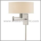 UL CUL Listed Modern Design Wall Lamp Hotel With Round Fabric Shade W81192