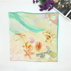 Custom Printing Decorated Indian Silk Shawl