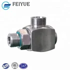 Rotating swivel joint pipe fittings 360 degree swivel couplings