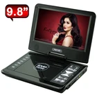 9.8 inch portable dvd player with TV,MP3,MP4,Radio USB,SD