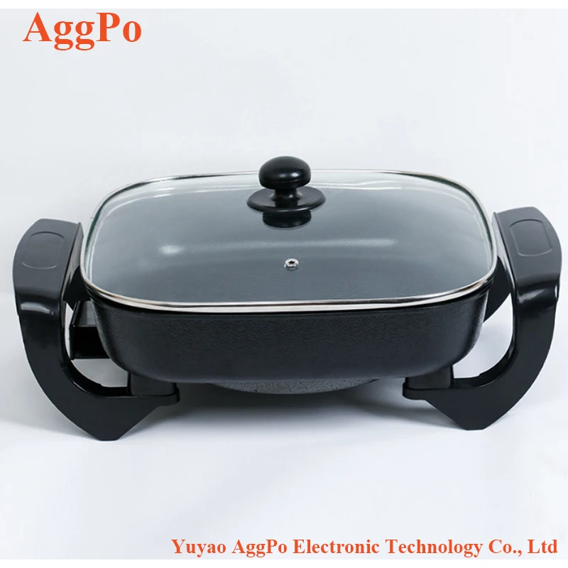 stainless steel electric frying pan