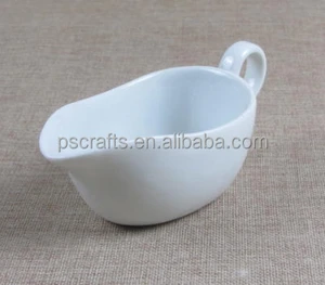 high quality ceramic gravy boat ,sauce boat