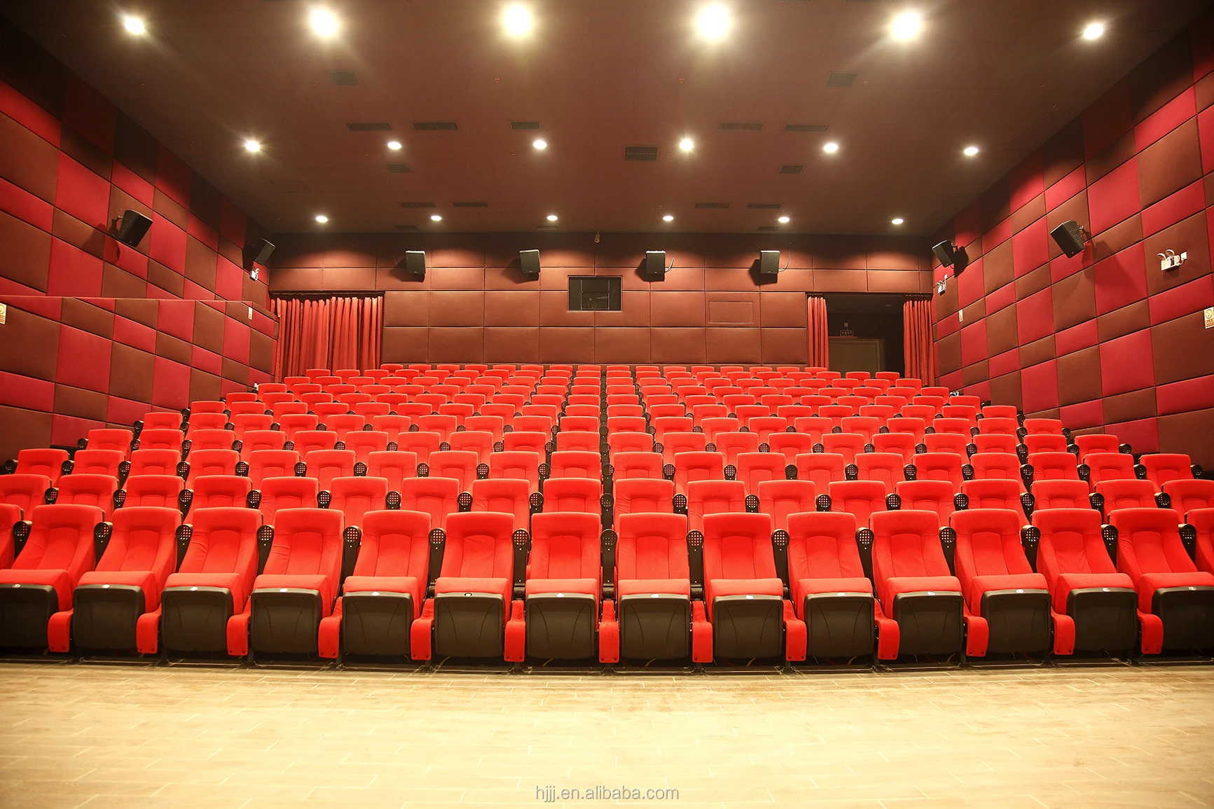 Asientos De Teatro De Auditorio,Sillas Con Esponja De Alta Densidad