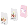 Cute Unicorn Kraft Paper Bag Supplies Sweets And Printed Food Kraft Paper Bag Packing Paper Bag For Kid Party Birthday
