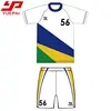 Full over sublimation digital printing soccer jersey / custom team name soccer uniform / jersey football