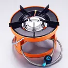 Factory Supply Portable Flame Cast Iron Gas Stove Portable Mini Camping Cooking Stove