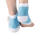 2018 New Products Skin color Gel Heel Socks Moisture Spa Gel Socks feet care Cracked Foot Dry Hard Skin Protect