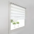 Mini roller blinds 17mm system zebra/double blinds in korea