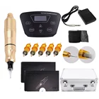 P300 Tattoo Machine Professional Tattoo Rotary Pen Motor Pen Machine Gun Power Supply Needles Tattoo Kit