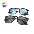 Wholesale fashion trendy uv 400 ce design men logo blue sunglasses oem tr90 sunglasses