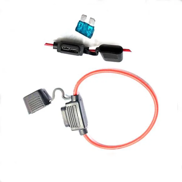 Plastic Fuse Holder for electric car cable Mini Fuse with 14awg