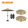 Bluesun umbrella flexible solar panel with Thin Film Products Solar Power Umbrella Beach Solar Umbrella