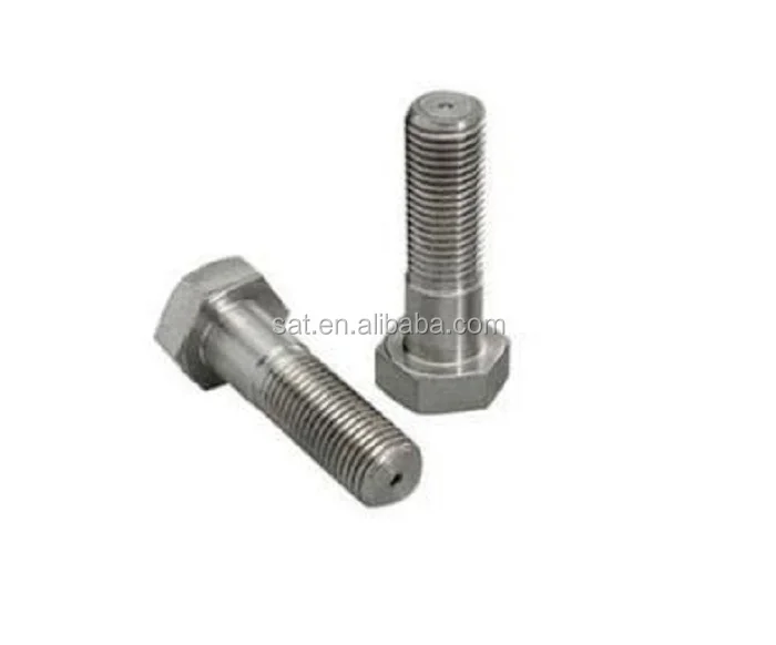 Bolt Hex Fastener Carbon steel heat treated