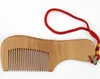 best selling small pocket wooden hair comb for hair highlight