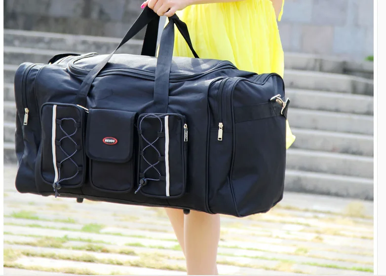 large capacity factory direct outlet 600D 26 inch suitcase luggage bag men and women shoulder bag duffel bag