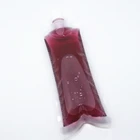 Juice Liquid Clear Plastic Spout Pack Bag Beverage Pouch