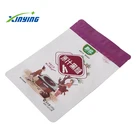 custom printing Jujube Medlar Brown Sugar dried fruit packaging bag ziplock stand up pouch plastic bag